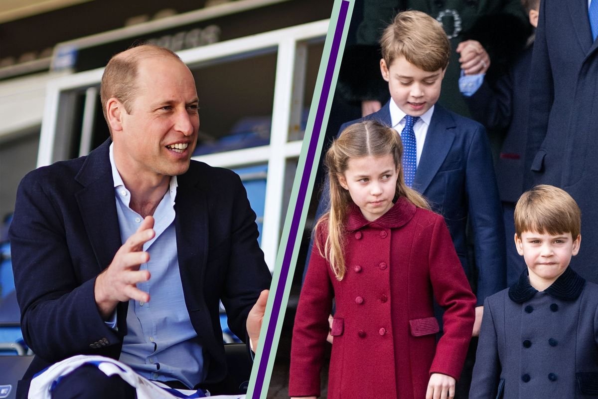 Prince William asked about George, Charlotte and Louis at lavish Jordan wedding