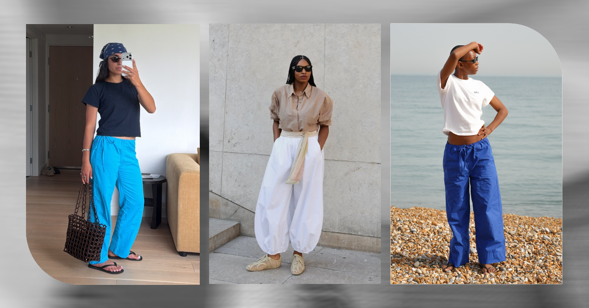 Not Linen, Not Taffeta—Chic Dressers Are All Wearing This Transitional Trouser Trend Into Autumn