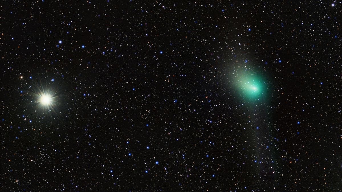 Green comet C/2022 E3 (ZTF) may be heading out of the solar system for good