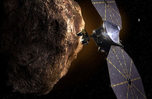 NASA's Lucy asteroid spacecraft still has a wonky solar array as it flies through space
