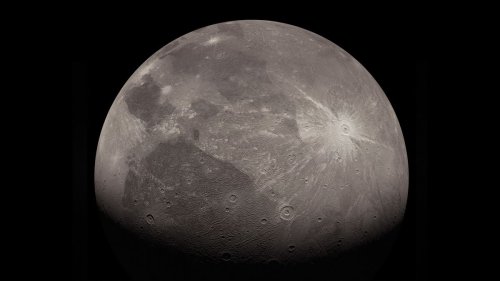 NASA flyby of Jupiter's big moon Ganymede reveals auroras and huge unknown craters