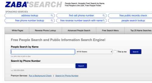 How to Find People with ZabaSearch
