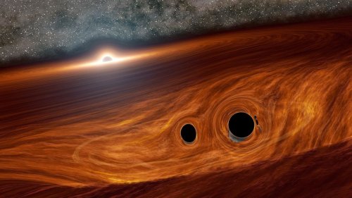 How dancing black holes get close enough to merge