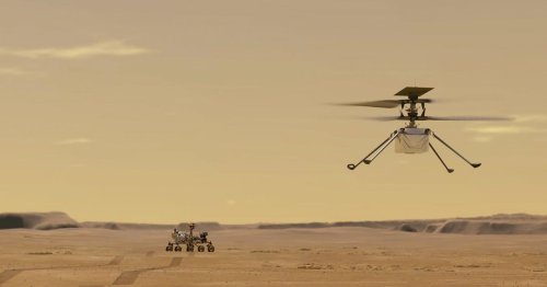 Video zeigt Rekordflug von Mars-Helikopter