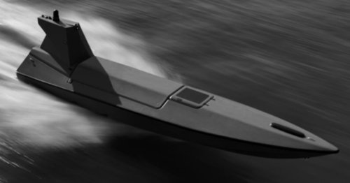 Neues britisches Drohnenboot für Kamikaze-Drohnen enthüllt