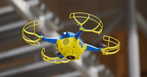 Ikea lässt autonome Drohnen durch die Filialen fliegen