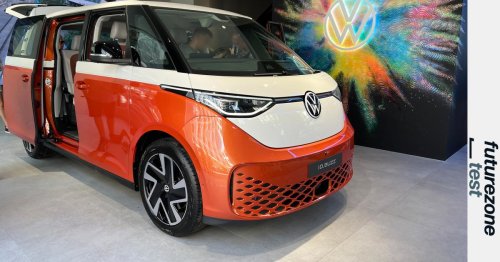 VW ID. Buzz: Erstes Probesitzen im neuen Elektro-Kleinbus