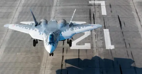 Neuer russischer Tarnkappen-Kampfjet Su-57 tritt seinen Dienst an