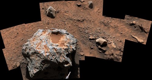 NASA-Rover entdeckt mächtigen Meteoriten am Mars