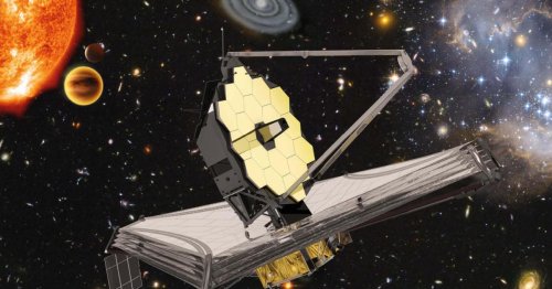 Teleskop fotografiert James Webb in finaler Position