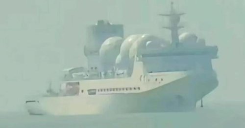 Liaowang-1: Chinas riesiges Schiff jagt US-Satelliten