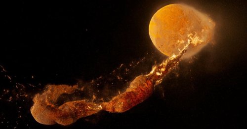 Gewaltiger Einschlag könnte Mond geformt haben