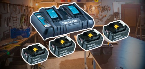 Makita-Akkus zum Sparpreis: 4er-Set bei Amazon reduziert