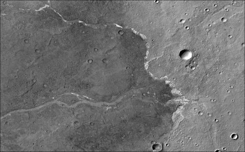 Weltraumbild des Tages (27.01.2022): Ein Flussbett auf dem Mars
