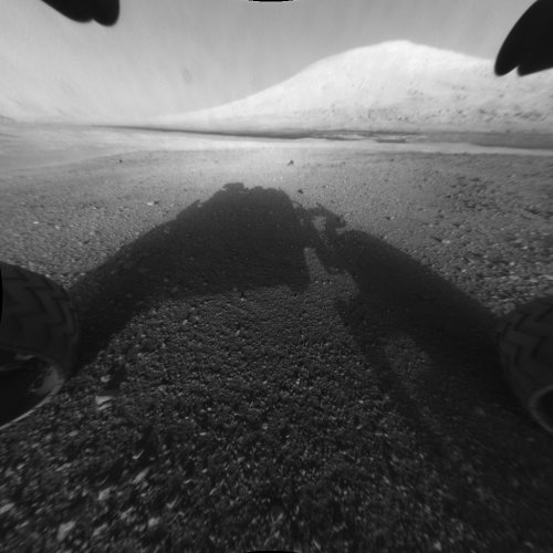 Mars-Bild des Tages (06.07.2022): Curiosity blickt den Gipfel entgegen