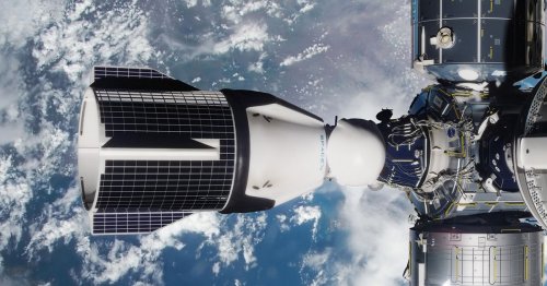 NASA Says The SpaceX Crew Dragon Module Parked at the ISS Is Generating Way More Power Than Expected