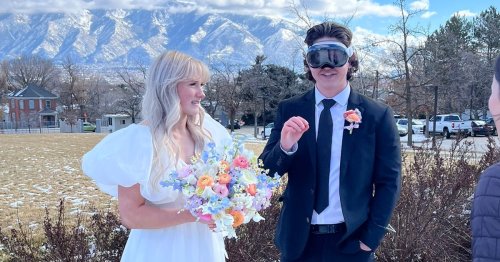 We Talked to the Guy Who Wore a Vision Pro VR Headset at His Wedding