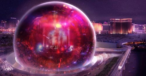 Enormous $2 Billion LED Orb in Las Vegas Looks Absolutely Deranged ...