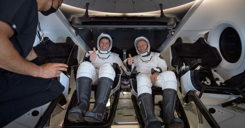 NASA Astronauts “Almost Speechless” At How Well SpaceX Crew Dragon Did
