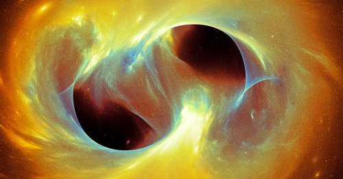 Gaze Upon the Brutal Beauty of Four Massive Black Holes About to Crash
