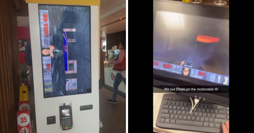 Sorry Folks, That Photo of Doom Running on a McDonald's Kiosk Is Fake