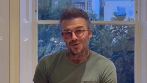 David Beckham zeigt Gesangstalent: Victoria filmt, wie er für sie "All I Want For Christmas Is You" singt