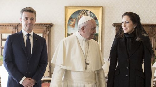 Sie besucht Papst Franziskus' Beerdigung