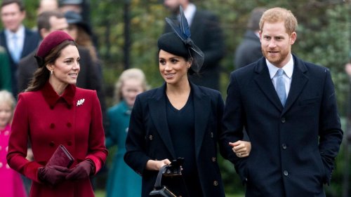 Herzogin Meghan + Prinz Harry: Lud die Royal Family sie nur ein Mal zum Weihnachtsfest ein?