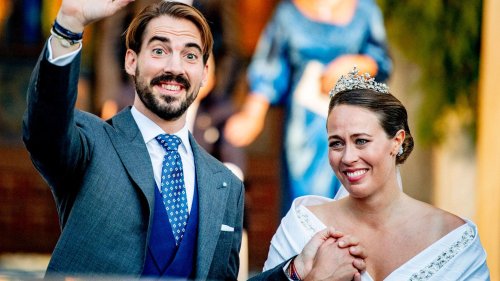 Nina Flohr: "Atemberaubend" – Prinz Philippos Frau überrascht mit ungesehenem Hochzeitsfoto