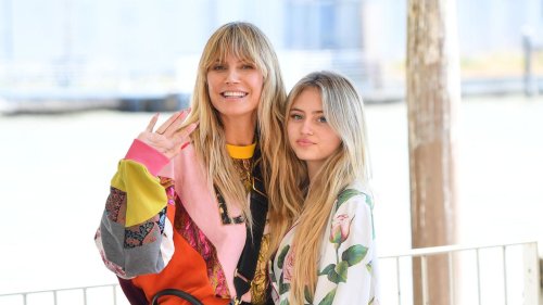 Heidi und Leni Klum: In der neuesten Werbekampagne zeigt sich das Duo in Spitzendessous