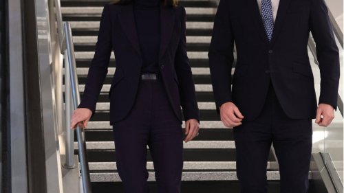 Prince + Princess of Wales: Bei ihrer Ankunft in Boston ehren Kate und William die Queen