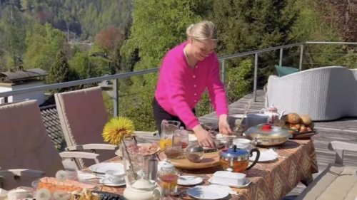 Ihre Familie feiert den Geburtstag von Christian Neureuther