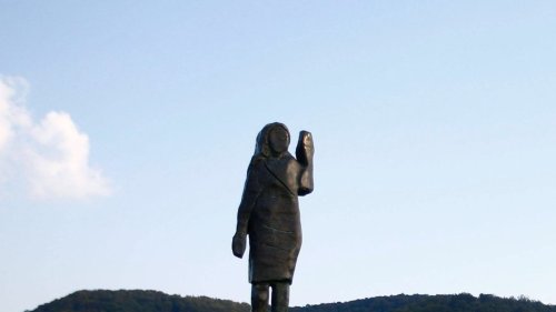 Statue von Melania Trump wurde gestohlen