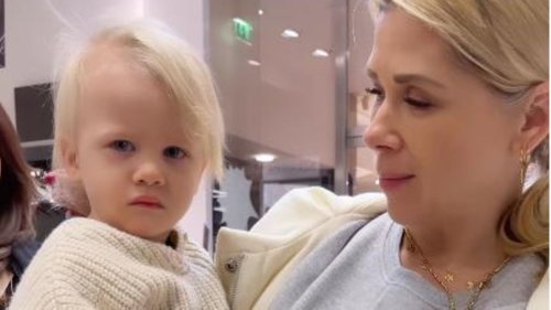 Begeisterung sieht anders aus: Tanja Szewczenkos Zwillingen machen ersten Friseurbesuch zur Herausforderung