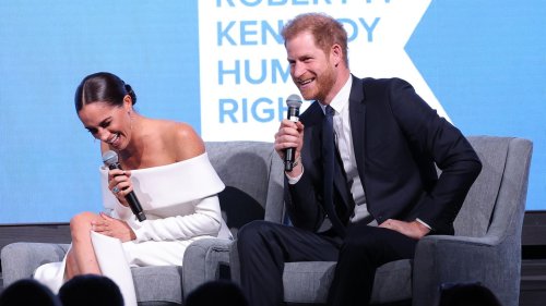 Prinz Harry scherzt über besonderes Date mit Herzogin Meghan