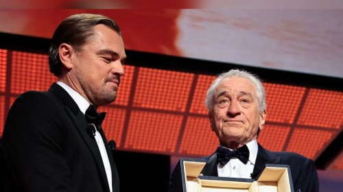 Ehrenpalme von Leo DiCaprio überreicht