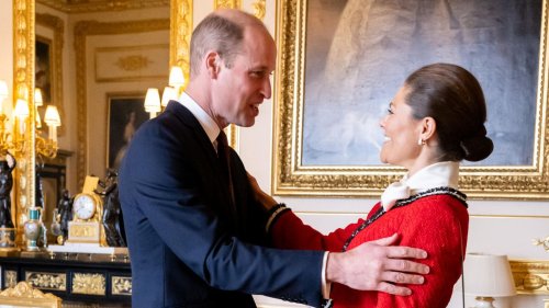 Prinzessin Victoria + Prinz Daniel: Erste Fotos! Herzliches Wiedersehen mit Kate und William