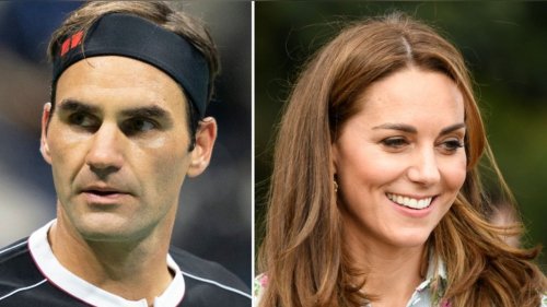 Sie verbringt Tennistag mit Roger Federer
