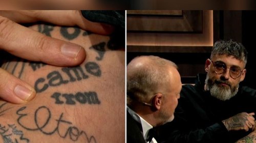 Rapper zeigt sein Elton-Tattoo