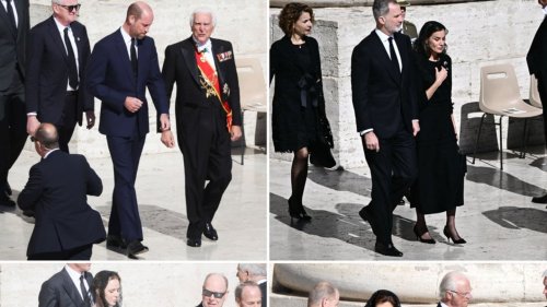 Europas Royals in tiefer Trauer vereint