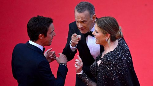 Tom Hanks + Rita Wilson: Eklat in Cannes! Hitzige Diskussion auf dem roten Teppich
