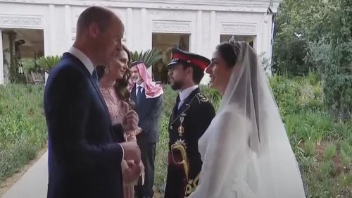 Hochzeit von Prinz Hussein und Rajwa Al Saif: Unhöfliche Geste von Prinz William