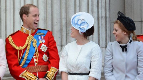 Mit diesem Osterstreich brachte er nicht nur Beatrice und Eugenie ins Schwitzen