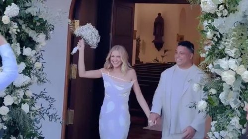 Aller guten Dinge sind vier! Brasilianische Fußballlegende Ronaldo heiratet Model Celina Locks