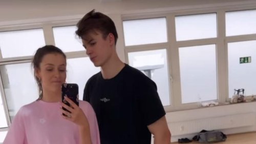 Patricija Ionel und Taliso Engel stoßen bei Proben an ihre Grenzen