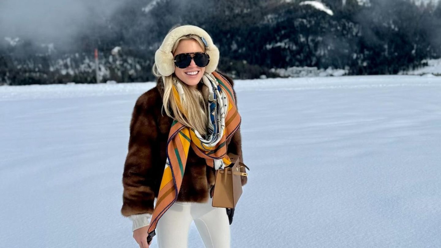 Toilettengang ausgeschlossen? Sie wirft mit sexy Ski-Look Fragen auf