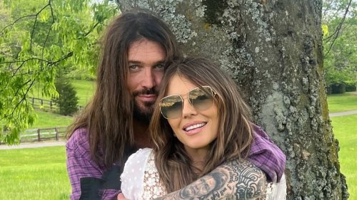 Sie stellt Billy Ray Cyrus ihrer Familie vor