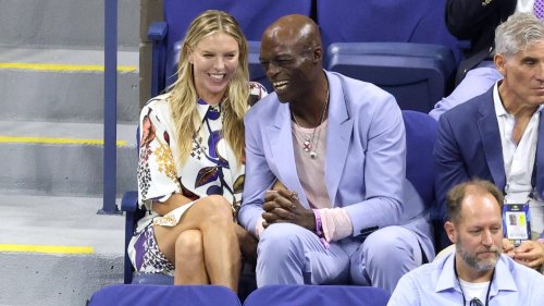 Seltene Aufnahmen! Bei den US Open turtelt er auf der Tribüne