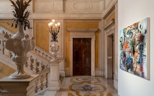 Julie Mehretu Transforms the Palazzo Grassi in Venice with Dazzling Retrospective