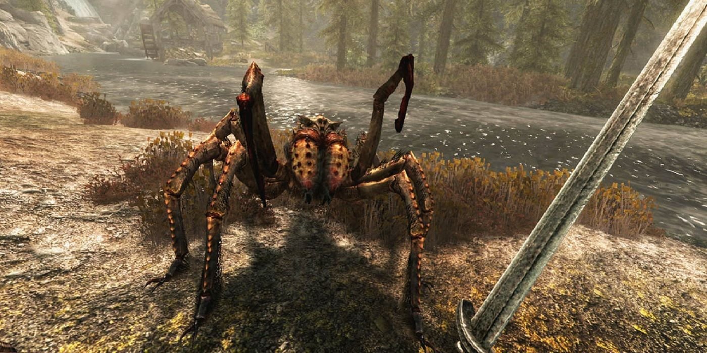 Viral Video Shows One 'Big Advantage' Skyrim VR Has Over the Other Versions of the Game